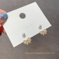 Shangjie oem joyas de moda al por mayor pendientes de mujeres delicadas aretes de rehice del diamante